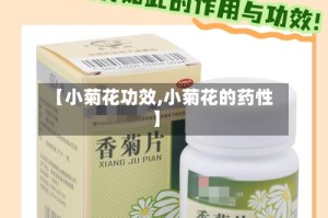 【小菊花功效,小菊花的药性】