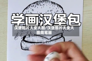 汉堡图片大全大图/汉堡图片大全大图简笔画