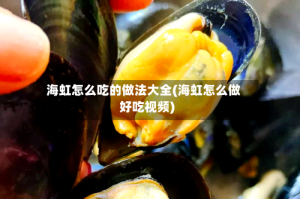 海虹怎么吃的做法大全(海虹怎么做好吃视频)