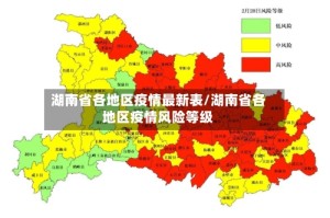 湖南省各地区疫情最新表/湖南省各地区疫情风险等级