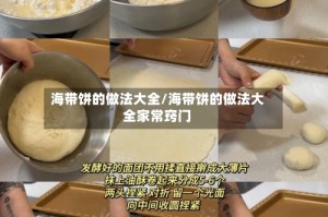 海带饼的做法大全/海带饼的做法大全家常窍门