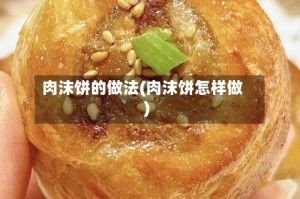 肉沫饼的做法(肉沫饼怎样做)