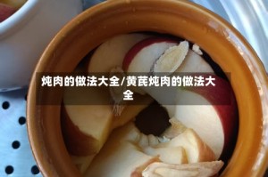 炖肉的做法大全/黄芪炖肉的做法大全